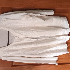 Talbot's 3/4 length sleeves sweater